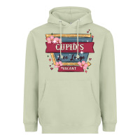Matcha cupid's love lodge Heavyweight Hoodie - MaliasSmallBusiness
