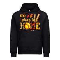 Foreset Green no place like home softball Urban Hoodie - Jasminsmagicworld