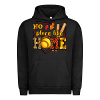 Pigment Black no place like home softball Urban Hoodie - Jasminsmagicworld