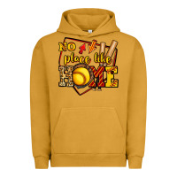 Pigment Peanut Butter no place like home softball Urban Hoodie - Jasminsmagicworld