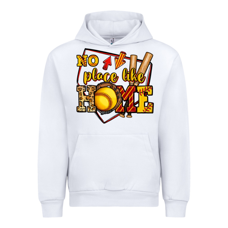 No Place Like Home Softball Urban Hoodie by Jasminsmagicworld | Teevron