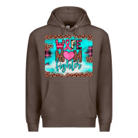 Coffee wife mom fighter tumbler Premium Hoodie - JahusDesignShop