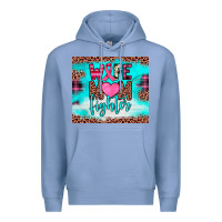 Colony Blue wife mom fighter tumbler Premium Hoodie - JahusDesignShop