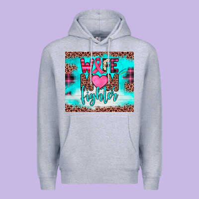 Wife Mom Fighter Tumbler Premium Hoodie Designed By Jahusdesignshop