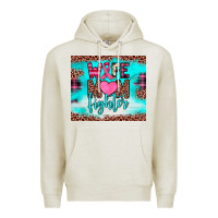 Oatmeal Heather wife mom fighter tumbler Premium Hoodie - JahusDesignShop