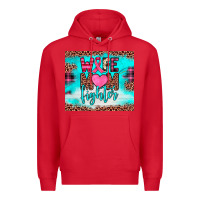 Red wife mom fighter tumbler Premium Hoodie - JahusDesignShop