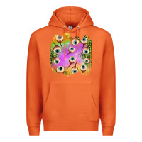 Carrot eyes leopard halloween patch Premium Hoodie - BundleAndBundleShop