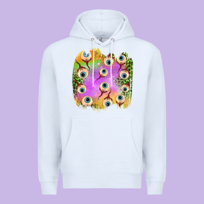 Eyes Leopard Halloween Patch Premium Hoodie Designed By Bundleandbundleshop