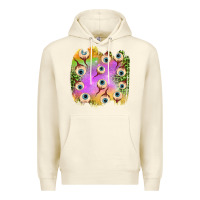 Sandshell eyes leopard halloween patch Premium Hoodie - BundleAndBundleShop