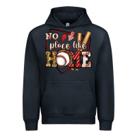 Navy no place like home baseball Urban Hoodie - Jasminsmagicworld