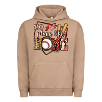 Pigment Burro no place like home baseball Urban Hoodie - Jasminsmagicworld
