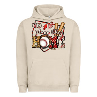 Pigment French Oak no place like home baseball Urban Hoodie - Jasminsmagicworld