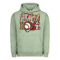 Pigment Oil Green no place like home baseball Urban Hoodie - Jasminsmagicworld
