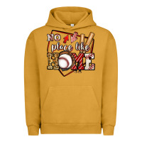 Pigment Peanut Butter no place like home baseball Urban Hoodie - Jasminsmagicworld