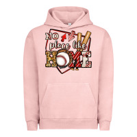 Pigment Salmon no place like home baseball Urban Hoodie - Jasminsmagicworld