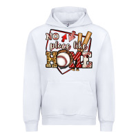 White no place like home baseball Urban Hoodie - Jasminsmagicworld