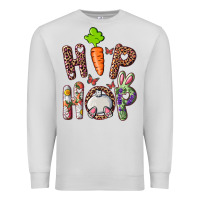 Dove Grey hip hop easter bunny Premium Sweatshirt - RanaPortraitStore
