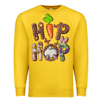 Lemon hip hop easter bunny Premium Sweatshirt - RanaPortraitStore