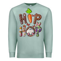 Seafoam hip hop easter bunny Premium Sweatshirt - RanaPortraitStore