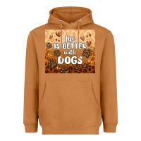 Meerkat life is better with dogs Heavyweight Hoodie - MaliasSmallBusiness