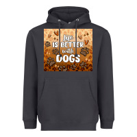 Smoke life is better with dogs Heavyweight Hoodie - MaliasSmallBusiness