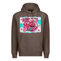 Coffee in october we wear pink Premium Hoodie - JahusDesignShop