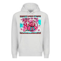 Dove Grey in october we wear pink Premium Hoodie - JahusDesignShop