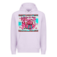 Lilac in october we wear pink Premium Hoodie - JahusDesignShop