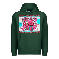Sports Green in october we wear pink Premium Hoodie - JahusDesignShop