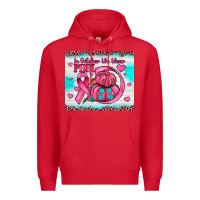 Red in october we wear pink Premium Hoodie - JahusDesignShop
