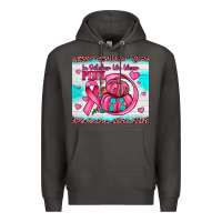 Smoke in october we wear pink Premium Hoodie - JahusDesignShop