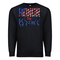 Black honor the brave Premium Sweatshirt - texasbilliewilder