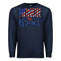 Navy honor the brave Premium Sweatshirt - texasbilliewilder