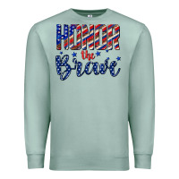 Seafoam honor the brave Premium Sweatshirt - texasbilliewilder
