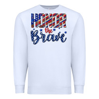 White honor the brave Premium Sweatshirt - texasbilliewilder