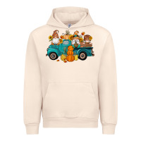 Sandshell fall gnomes truck pumpkin sunflowers Urban Hoodie - Artiststas