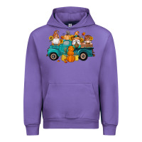 Tulip fall gnomes truck pumpkin sunflowers Urban Hoodie - Artiststas