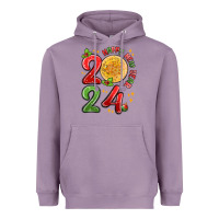 Lavender happy new year 2024 Heavyweight Hoodie - MaliasSmallBusiness