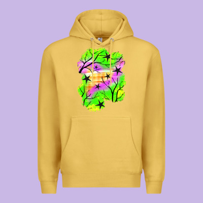 Star Halloween Patch Premium Hoodie Designed By Bundleandbundleshop