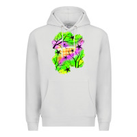 Dove Grey star halloween patch Premium Hoodie - BundleAndBundleShop