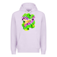 Lilac star halloween patch Premium Hoodie - BundleAndBundleShop