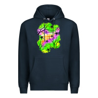 Navy star halloween patch Premium Hoodie - BundleAndBundleShop