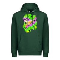 Sports Green star halloween patch Premium Hoodie - BundleAndBundleShop