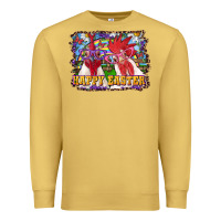 Antique Gold happy easter roosters Premium Sweatshirt - RanaPortraitStore