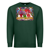 Sports Green happy easter roosters Premium Sweatshirt - RanaPortraitStore