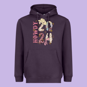 Howdy 2024 Heavyweight Hoodie Designed By Maliassmallbusiness