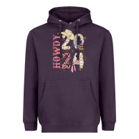 Plum howdy 2024 Heavyweight Hoodie - MaliasSmallBusiness
