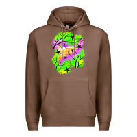 Chestnut star halloween patch Premium Hoodie - BundleAndBundleShop