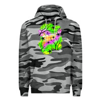 Slate Camo star halloween patch Premium Hoodie - BundleAndBundleShop