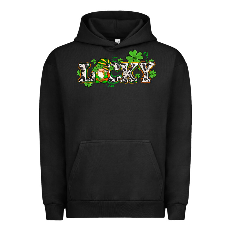 Lucky With Gnome And  Shamrocks Urban Hoodie by AdoDesignShop | Teevron